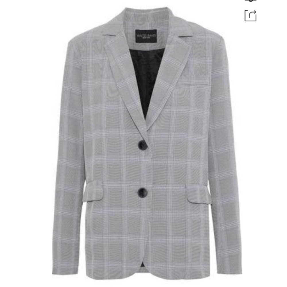 Walter Baker Andi Notch Lapel Blazer Jacket